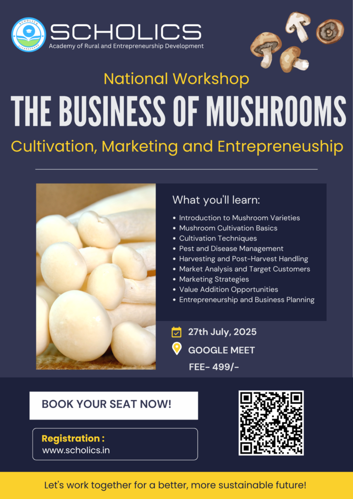 The  Business of Mushrooms by Scholics
